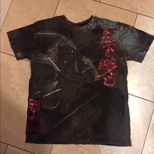 Men's Fitted Graphic Affliction T-Shirt